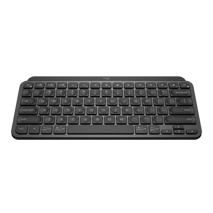 Teclado Logitech MX Keys Mini negro vista frontal