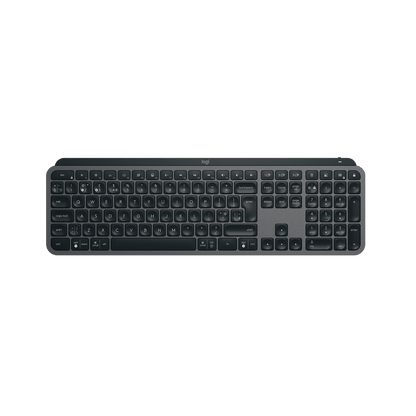 Teclado Logitech MX Keys S grafito vista superior
