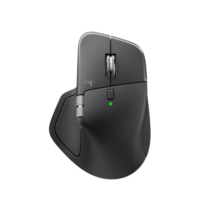 Mouse Logitech MX Master 4 negro vista superior