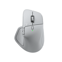 Mouse Logitech MX Master 4 blanco vista superior