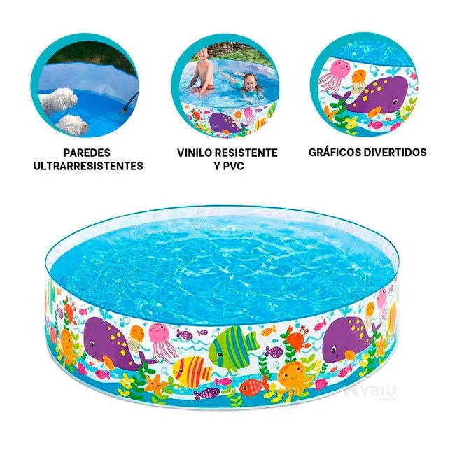 Piscina Rigida Intex 183x38cm + Envío Gratis