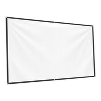 Telón de tela para Proyector 72 Pulgadas con ojales (1.60 x 90cm)