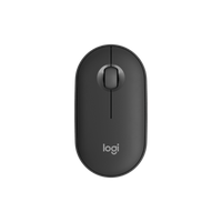 Logitech Pebble Mouse 2 M350s grafito vista superior