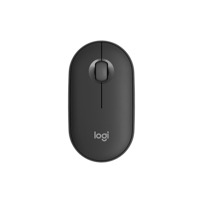 Logitech Pebble Mouse 2 M350s grafito vista superior