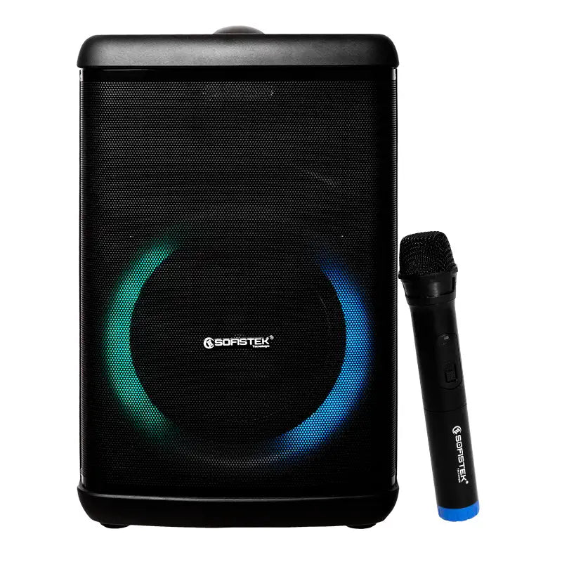 Parlante Sofistek PS1PRO+ 80W con Micrófono Inalámbrico Luces RGB y Flash