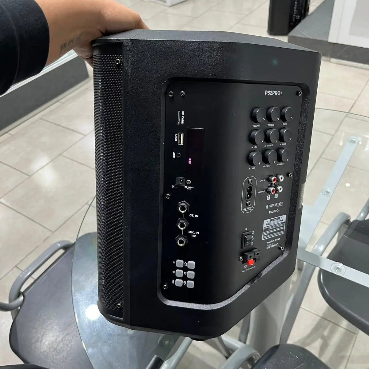 Parlante PS2 PRO+ bocina de 8 pulgadas