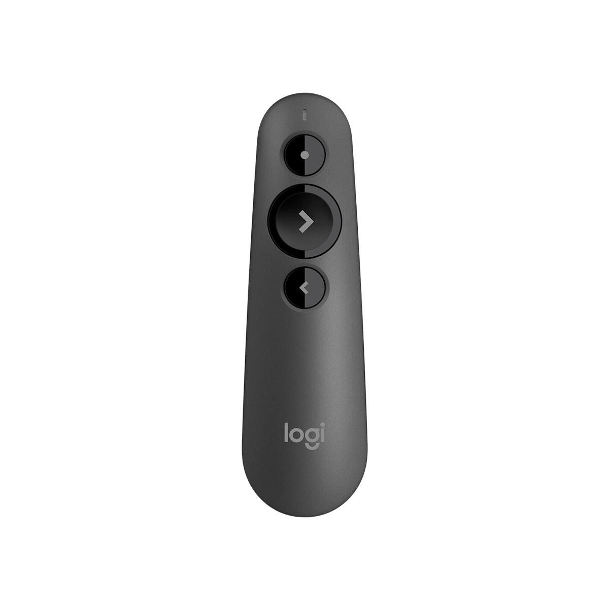 Presentador Logitech R500s grafito vista frontal