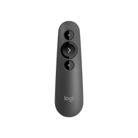 Presentador Logitech R500s grafito vista frontal