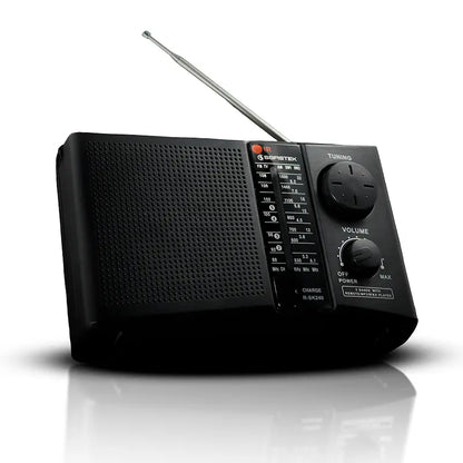 Radio Recargable Sofistek R-SK240 AM FM Onda Corta USB SD