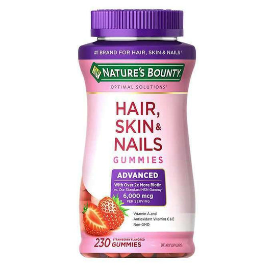 Gomitas para Cabello, Piel y Uñas – 230 Unidades Importada