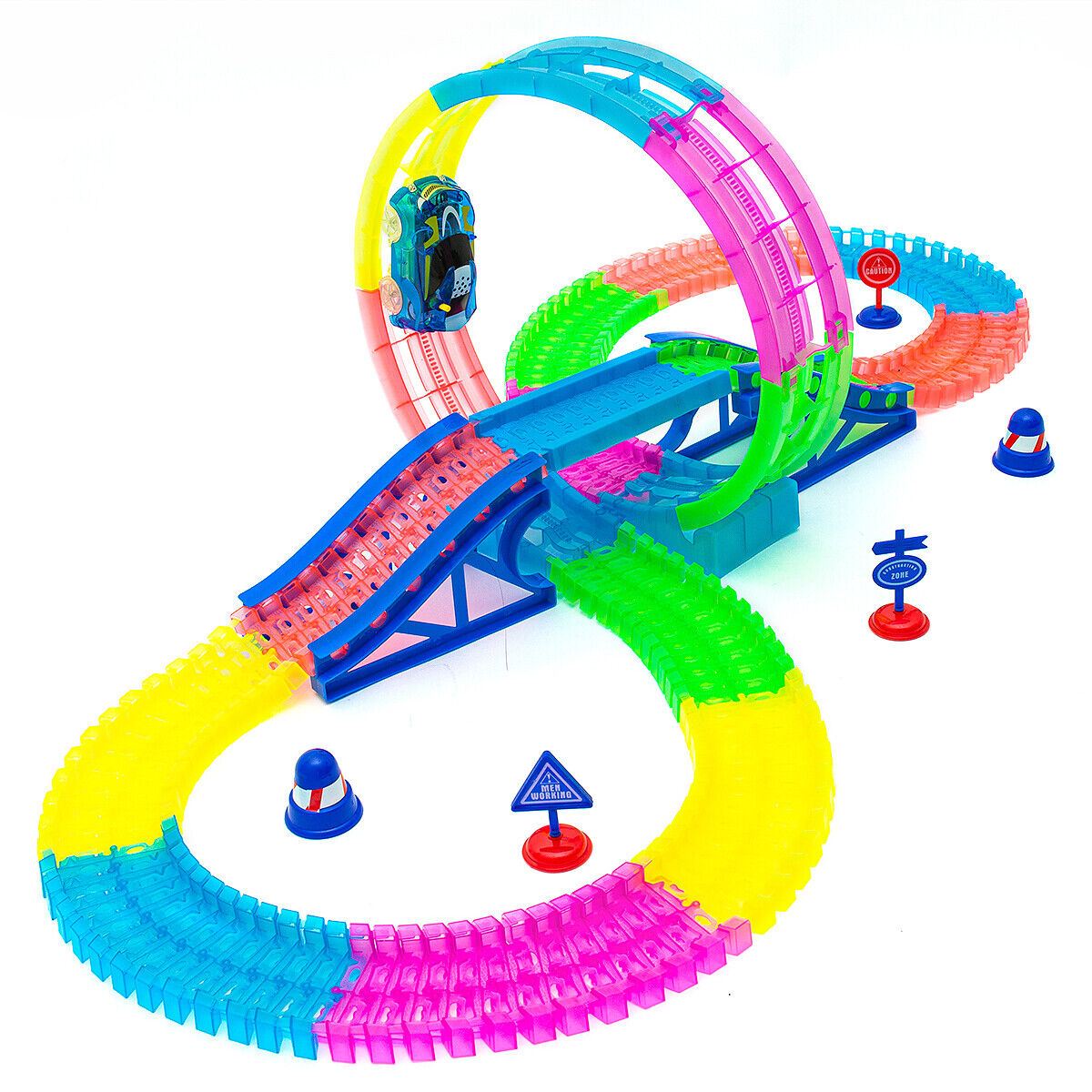 Pista Neon De 163 Piezas