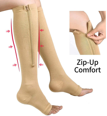 Medias De Compresión Zip Sox