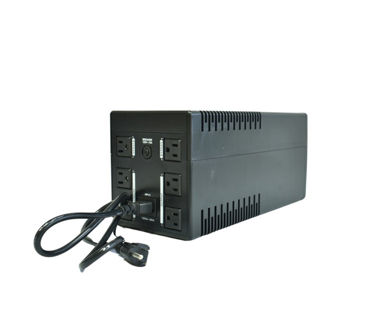 UPS Interactiva SAT UR1500+ LCD tomas posteriores