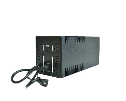 UPS Interactiva SAT UR1500+ LCD tomas posteriores