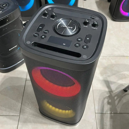 Torre de Sonido Sofistek SK-618 Parlante 2x6.5" con Micrófono Inalámbrico