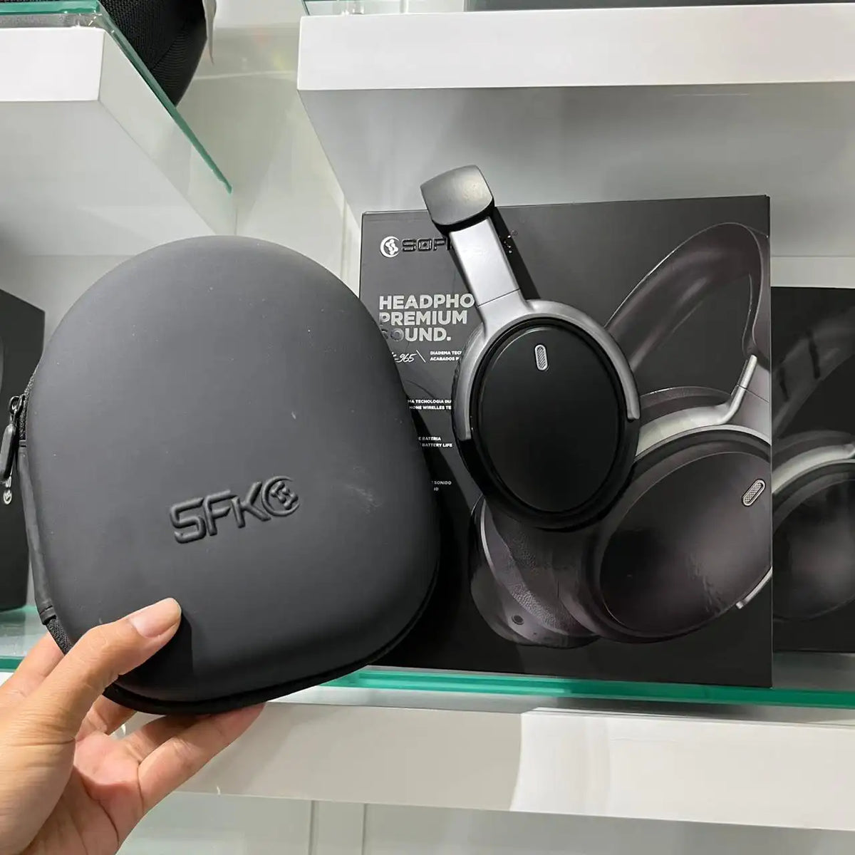 Diademas Inalámbricas Sofistek SK-965 Premium Plateadas ANC