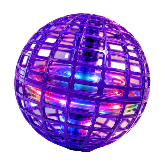 Spinner De Bola Voladora Con Luz Led Recargable