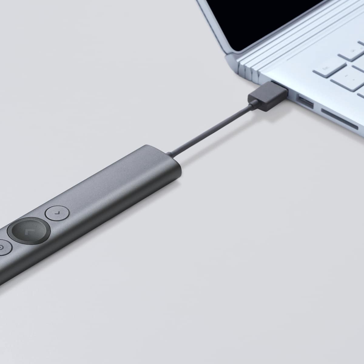 Logitech Spotlight slate en uso