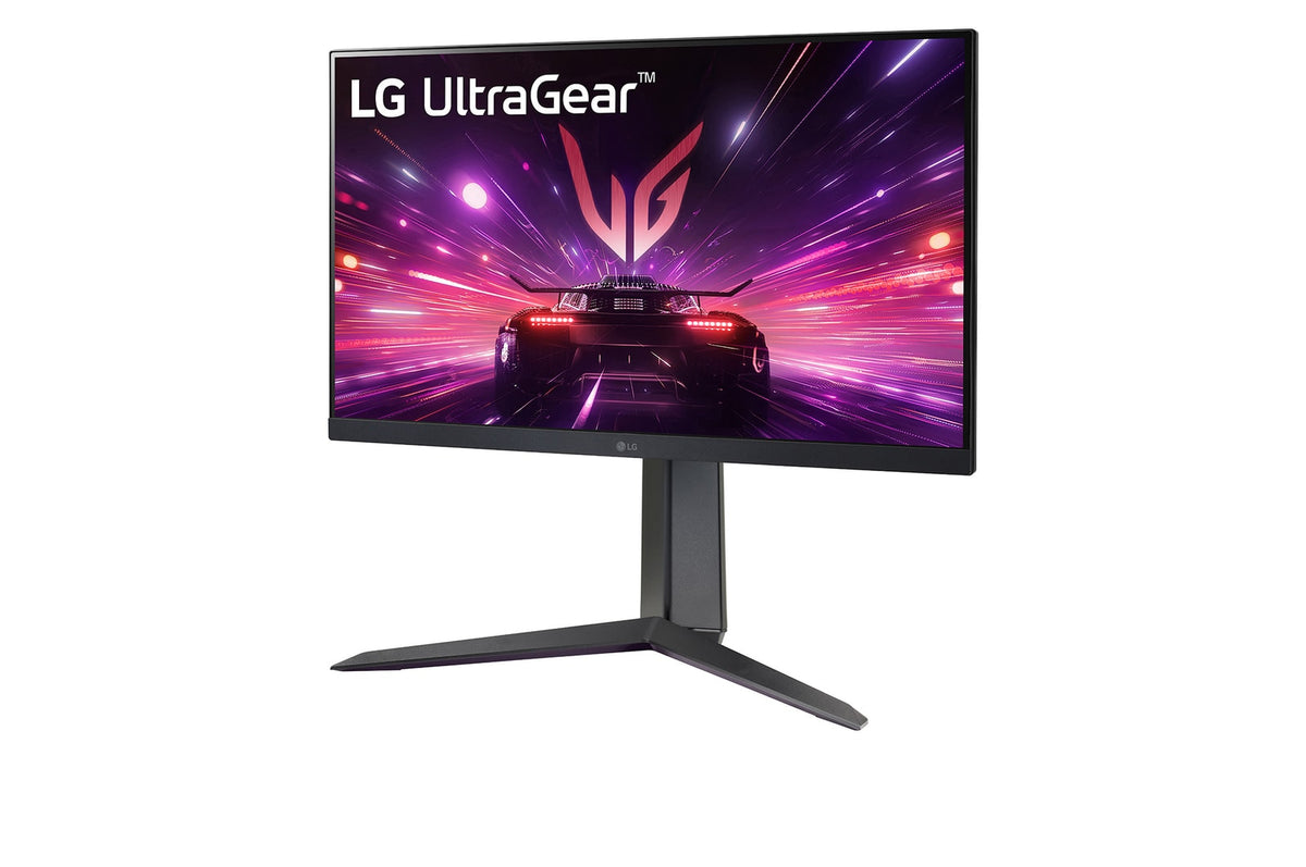 Monitor LG UltraGear 24GS65F-B vista lateral