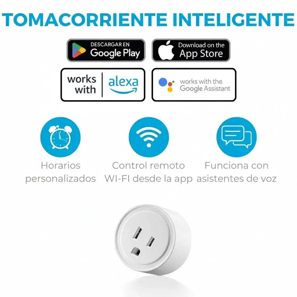 Enchufe Inteligente WiFi Alexa
