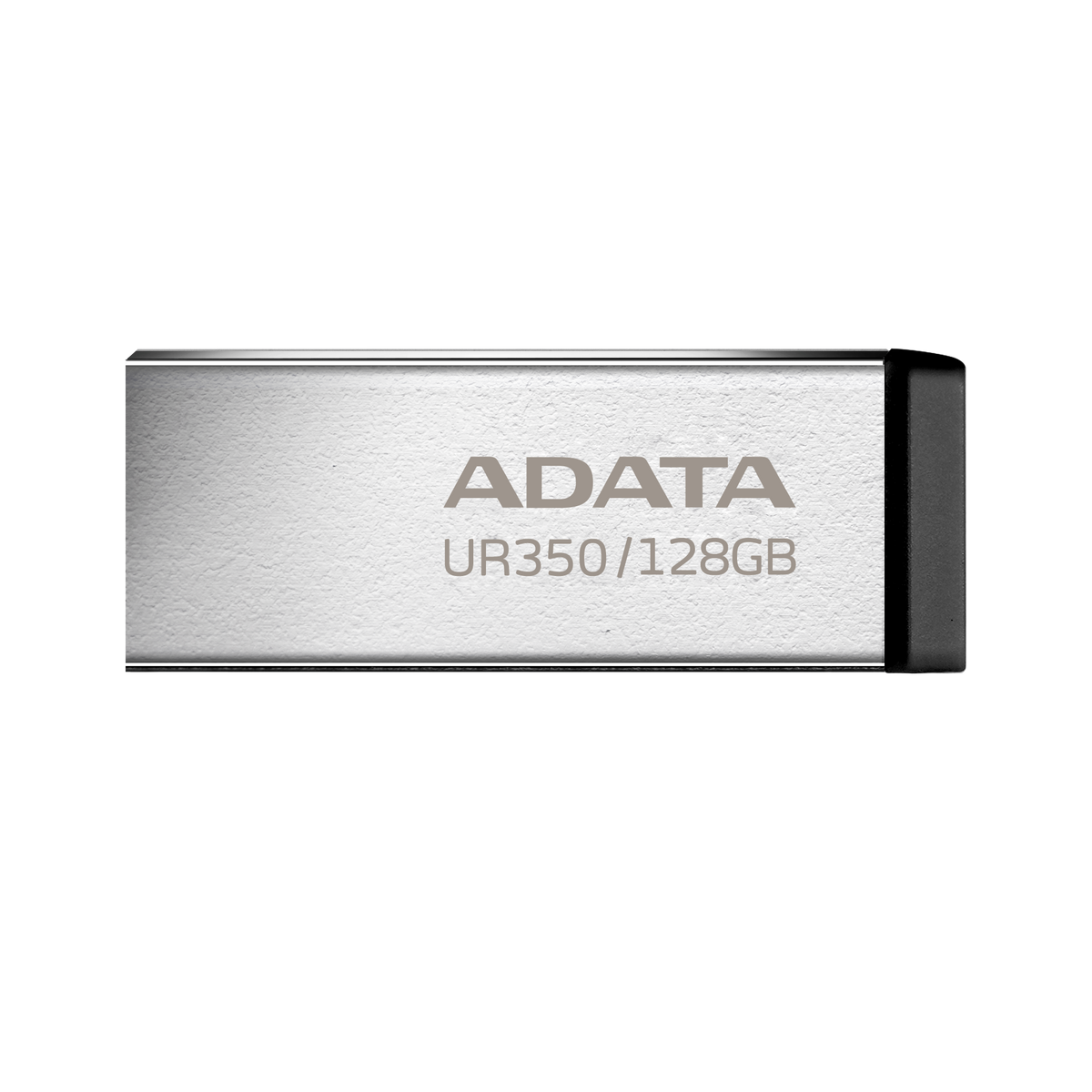 Memoria USB ADATA UR350 128GB negra frontal