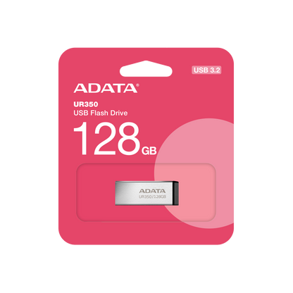 Memoria USB ADATA UR350 128GB negra empaque