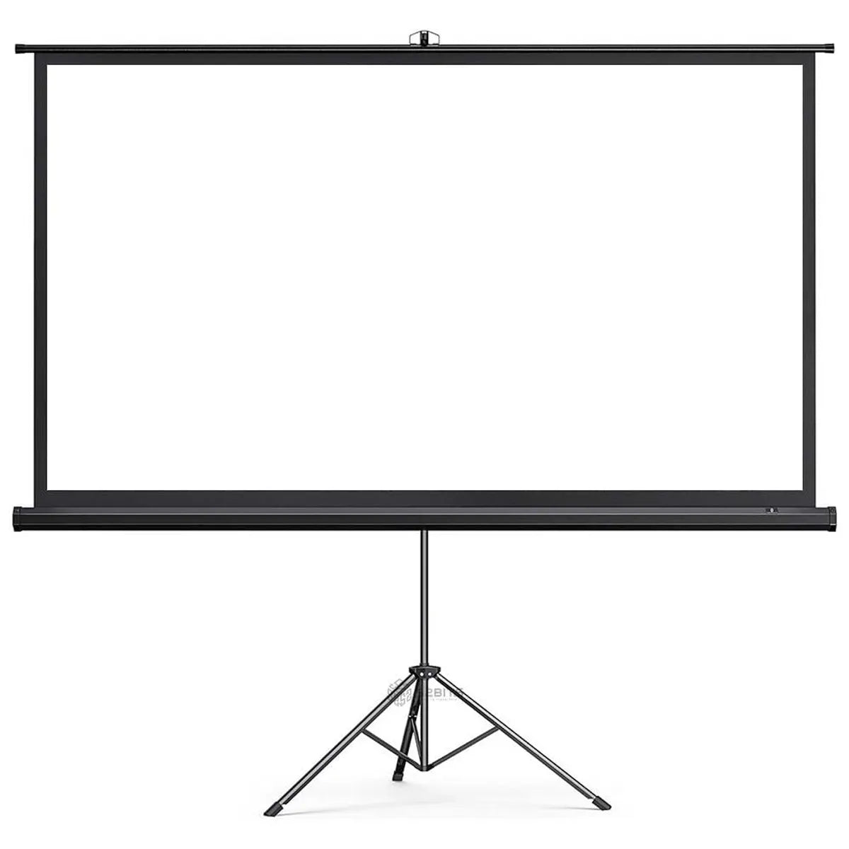 Telón para Proyector 100 Pulgadas (2.20 x 1.25cm) Portátil + Trípode
