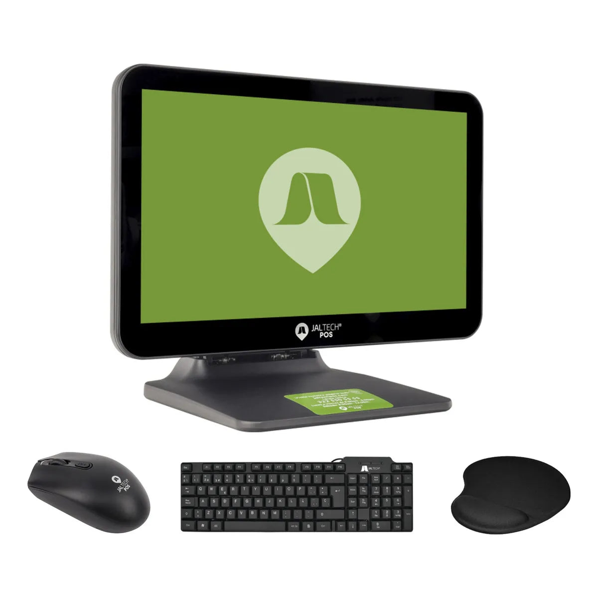 Todo en uno POS Jaltech Core i3 8GB 256GB táctil aluminio