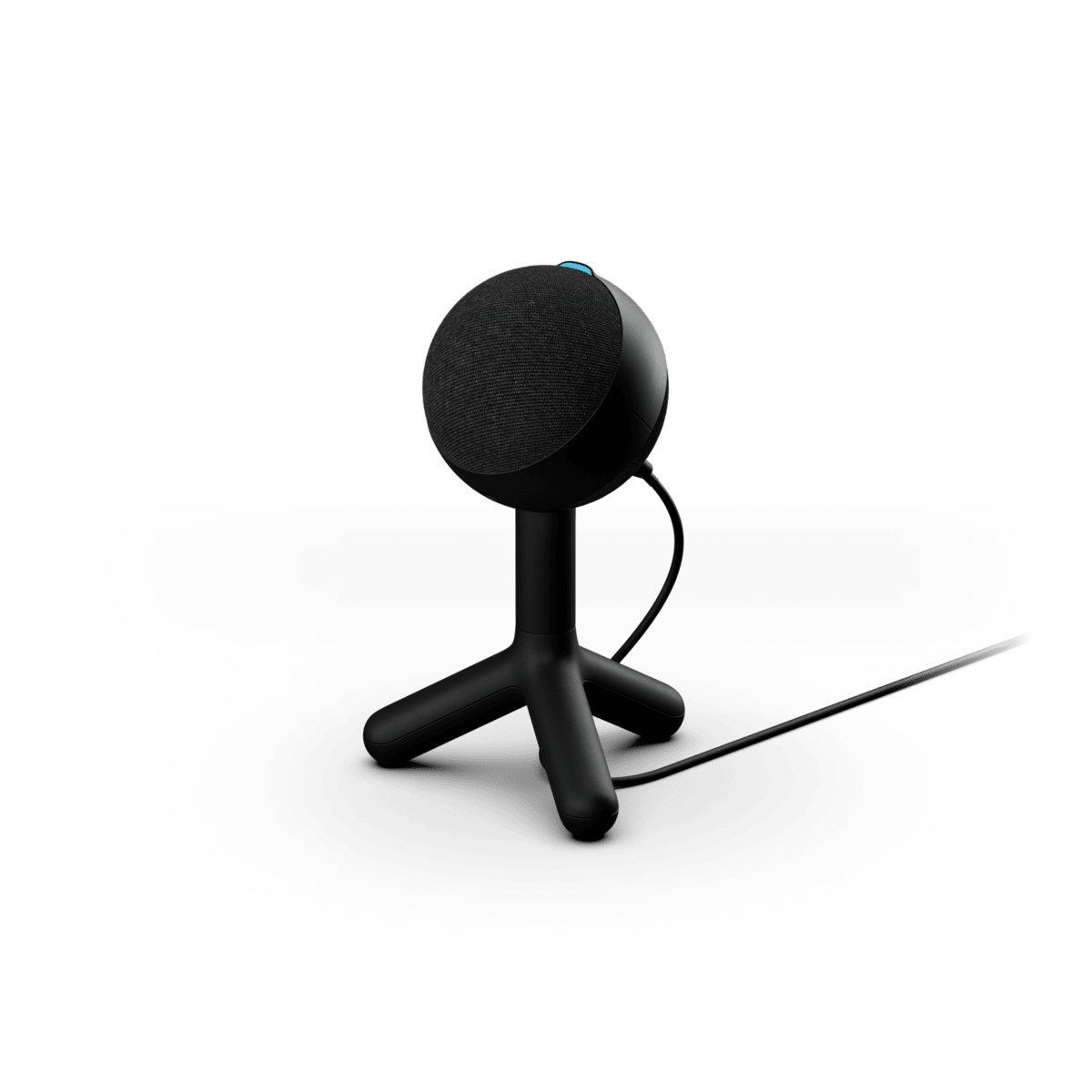 Micrófono Logitech G Yeti Orb negro vista frontal