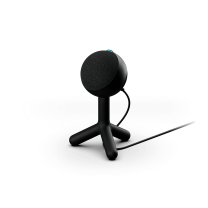 Micrófono Logitech G Yeti Orb negro vista frontal