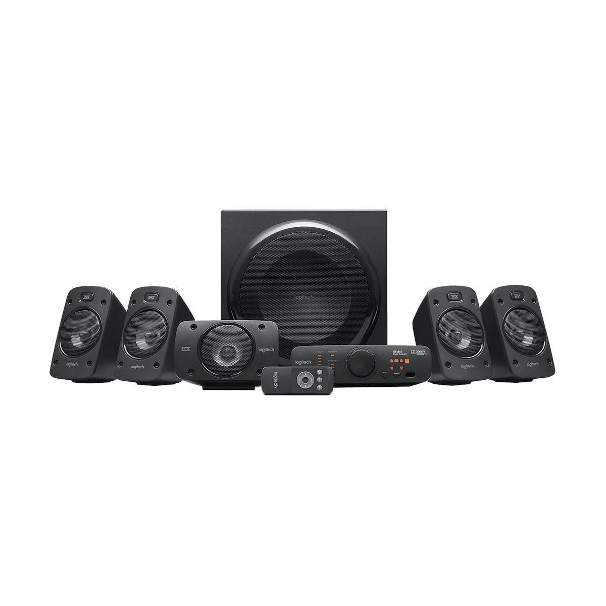 Logitech Z906 satélites
