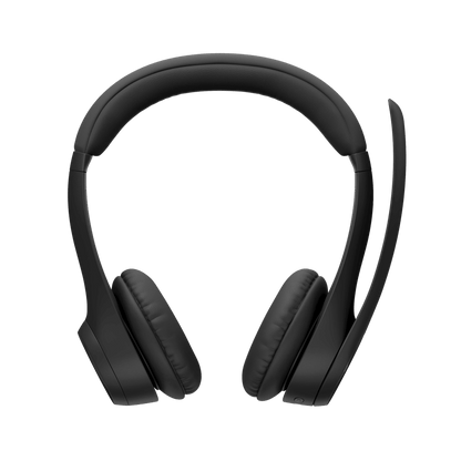 Diadema Logitech Zone 300 negra vista lateral