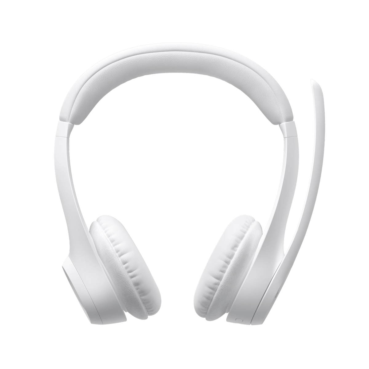 Diadema Logitech Zone 300 blanca vista lateral