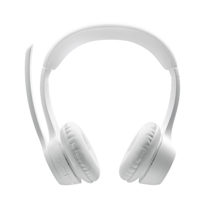 Diadema Logitech Zone 300 blanca micrófono