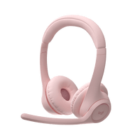 Diadema Logitech Zone 300 rosada