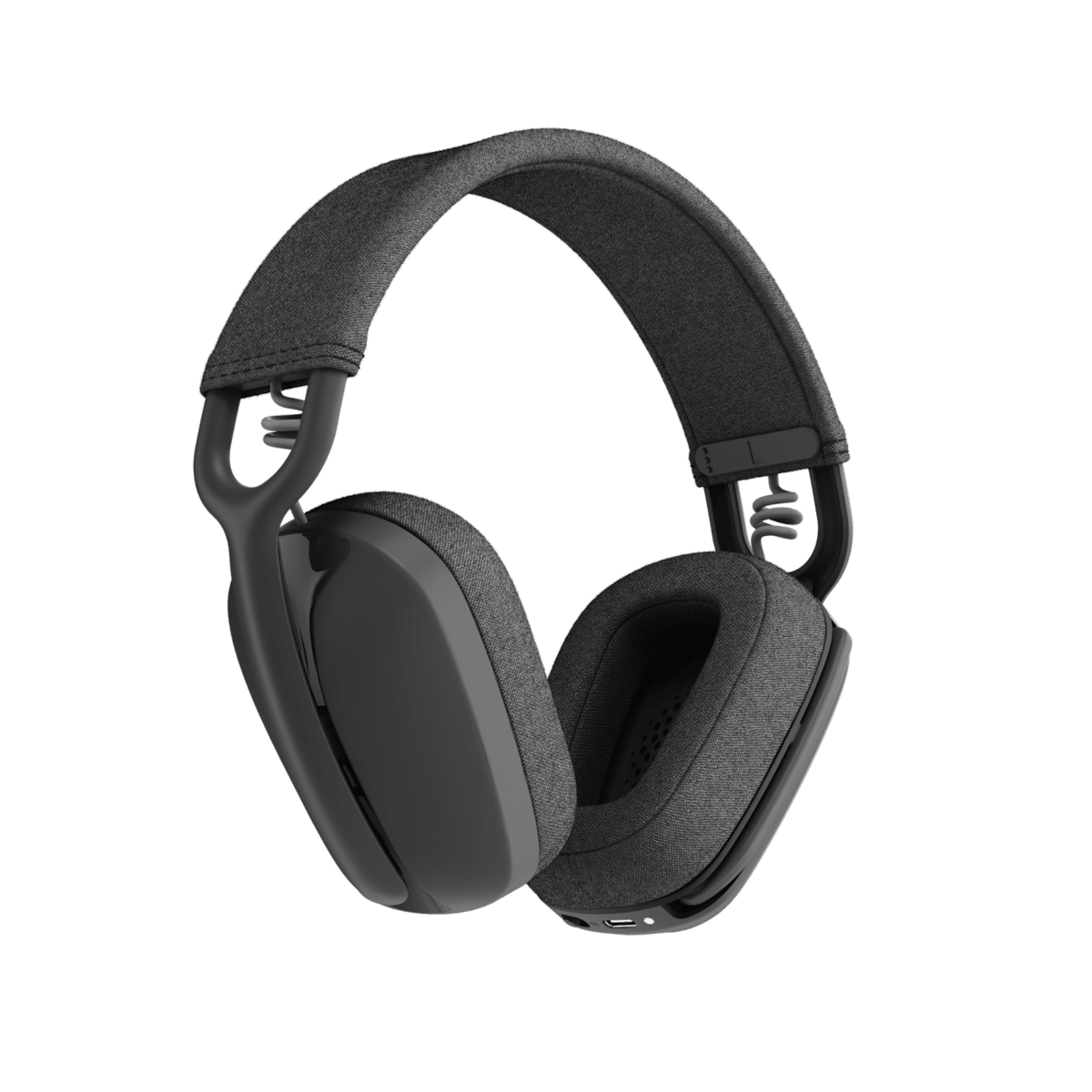 Audífonos Logitech Zone Vibe 100 grafito vista lateral