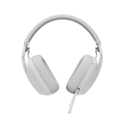 Audífonos Logitech Zone Vibe 100 blancos micrófono