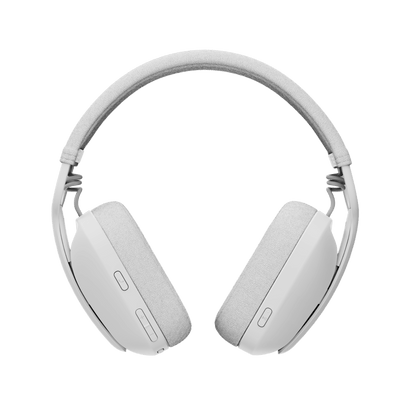 Audífonos Logitech Zone Vibe 100 blancos detalle
