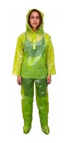 Traje de lluvia impermeable 3 piezas
