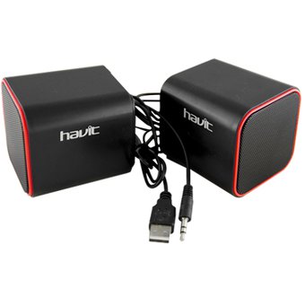Mini parlante para computadora USB 2.0 Havit