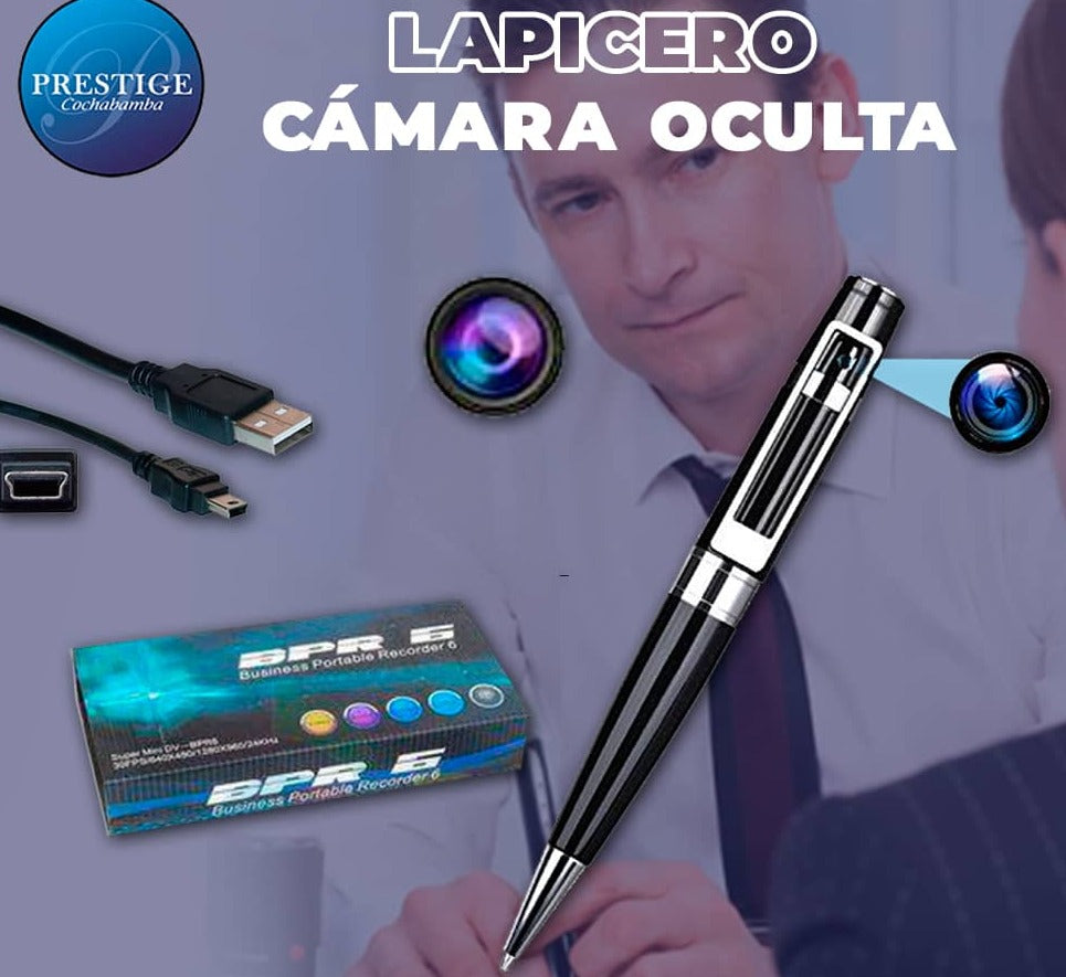 Camara Esfero Lapicero Boligrafo Espia Oculta Fullhd 1080p 