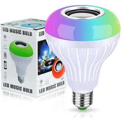 Bombillo Parlante Con Bluetooth Multicolores RGB + Envío Gratis 