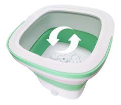 Mini Lavadora Portátil Pequeña Plegable 2 kilos 